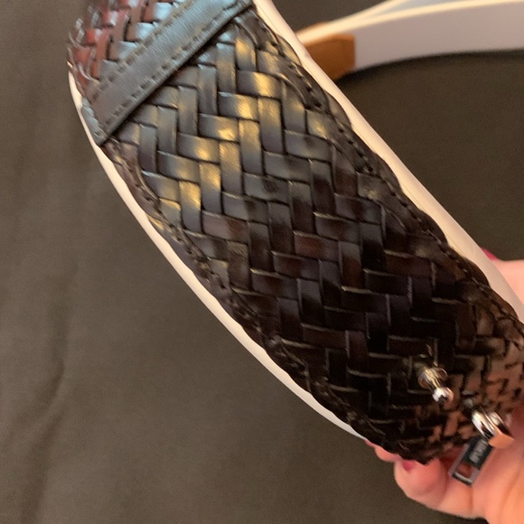 Sportmax White Canteen Style Purse wristlet - Picture 3 of 14